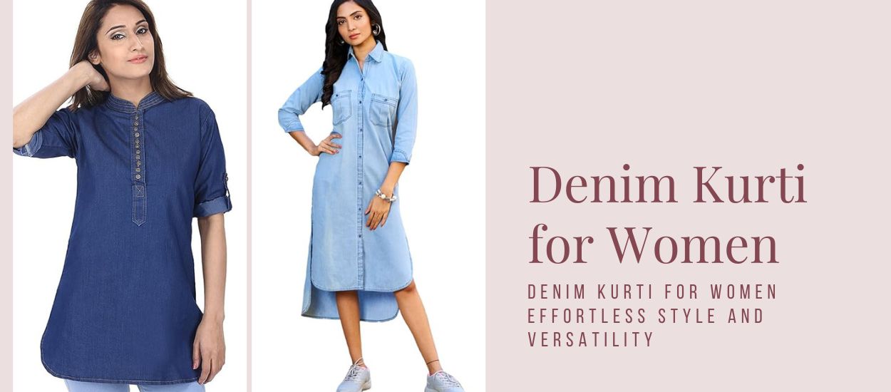 Denim Kurti for Women