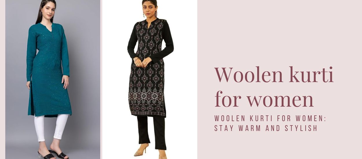 Woolen kurti for women