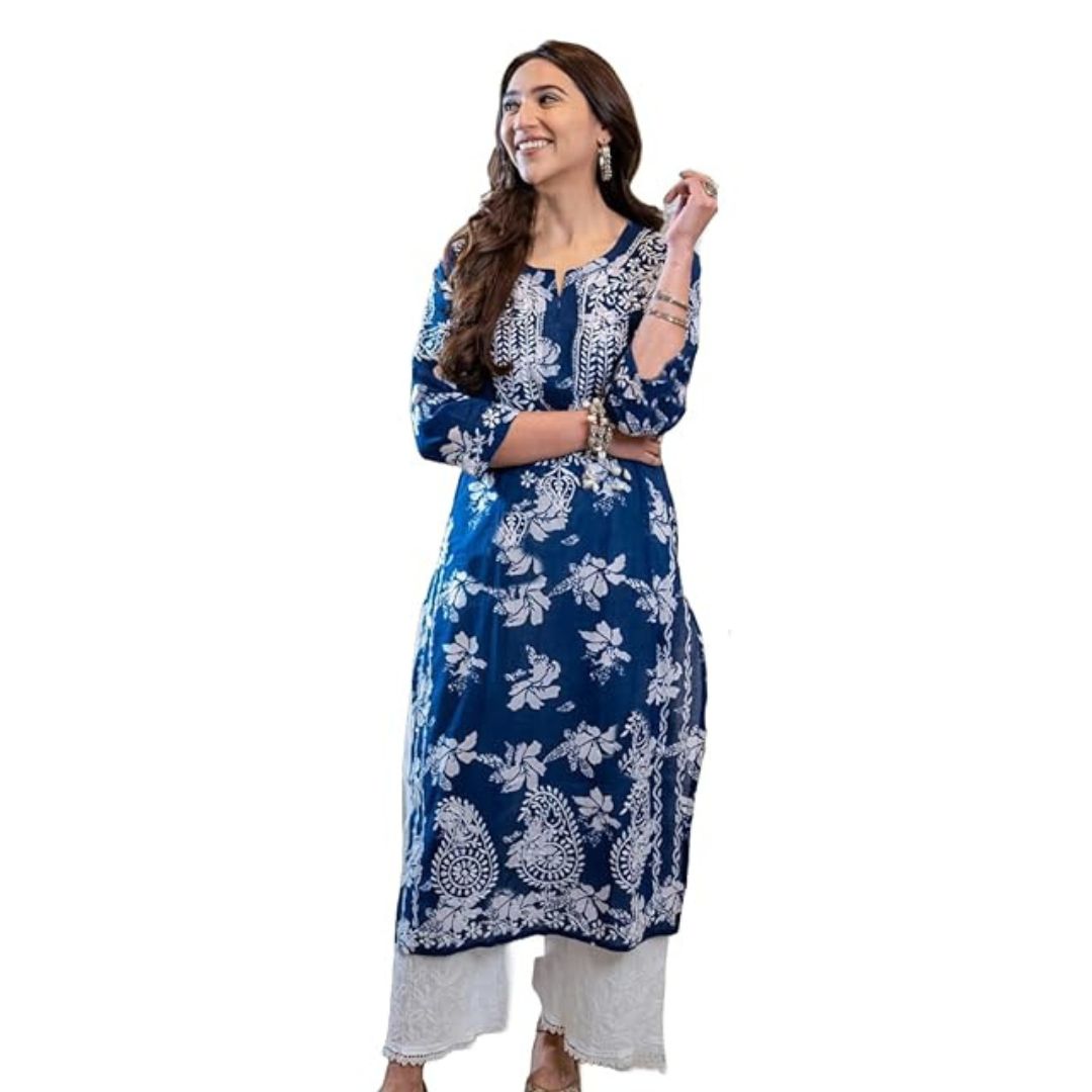 Blue Kurti for Women
