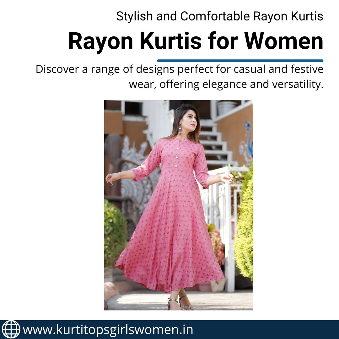 Rayon Kurtis for Women