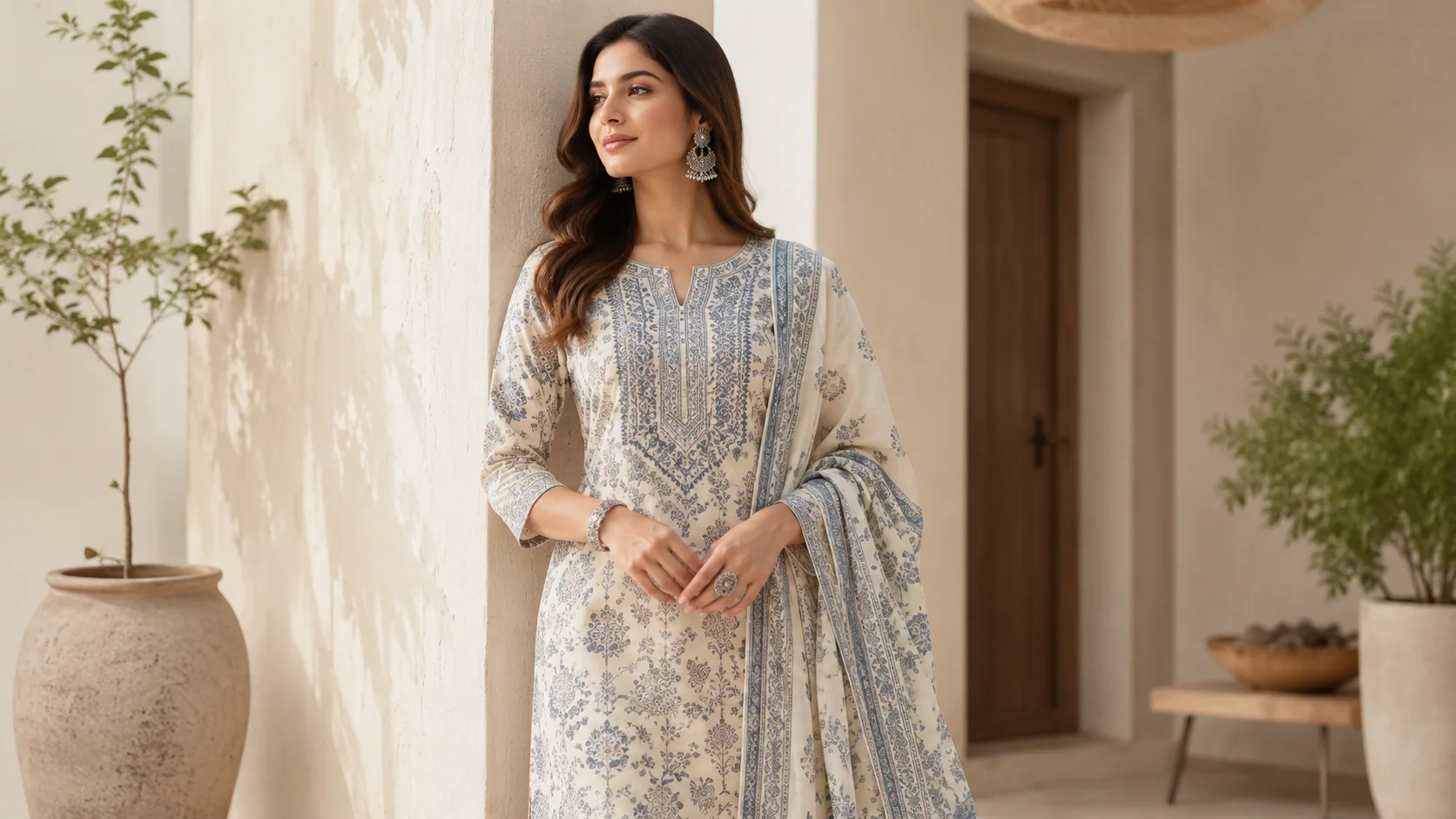 Girls and women wearing stylish kurtis, short kurtas, kurti pant sets and tops from the KT Kurti Tops collection.